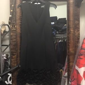 Black cocktail dress